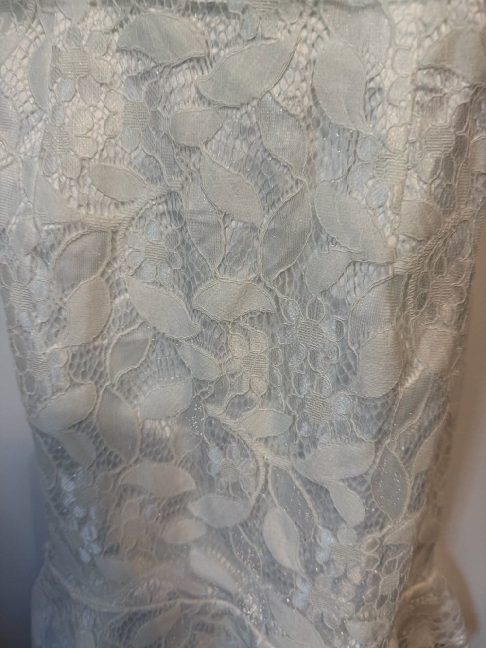 Hello Molly NWT Eyes On Me White Lace Backless Dress Size 6 Beach Bridal Sexy - Picture 4 of 10